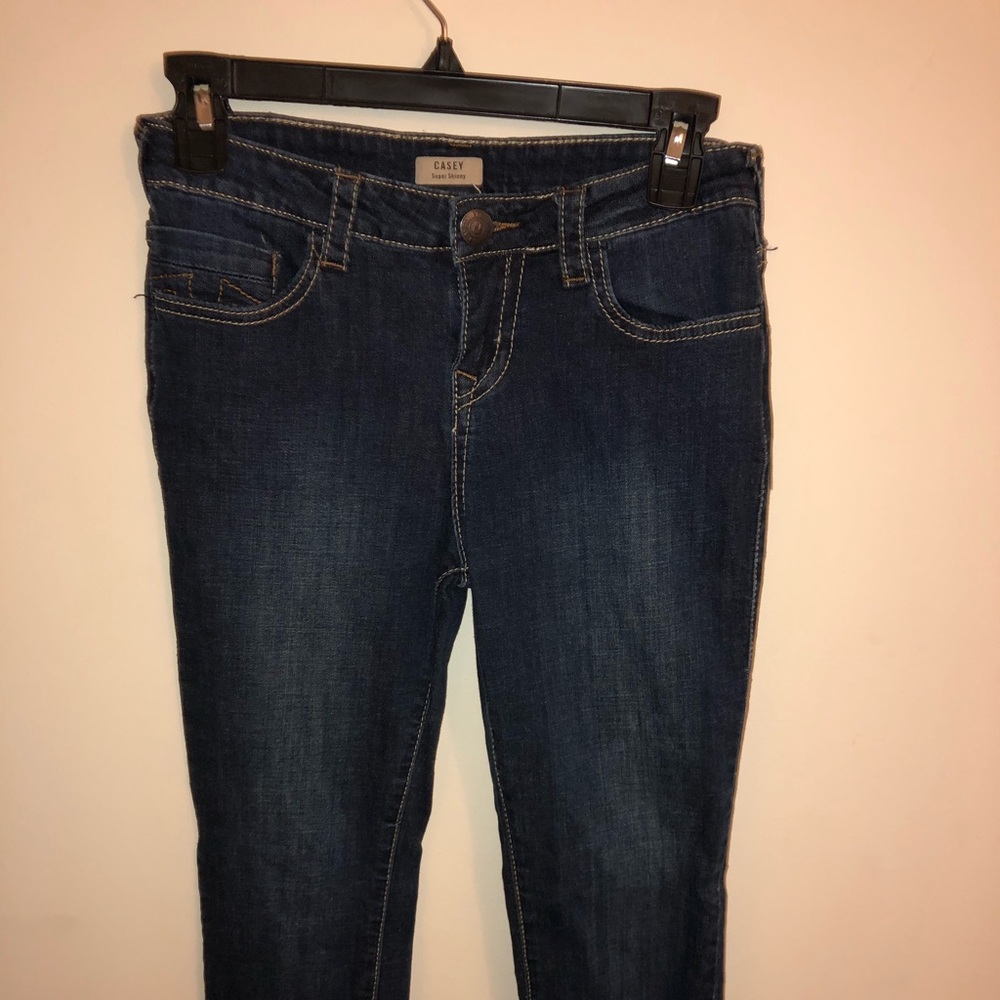 True Religion Dark Denim Skinny Jeans